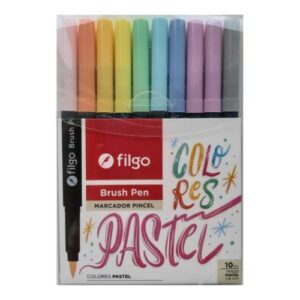 MARCADOR FILGO BRUSH PASTEL X10 P.PINCEL