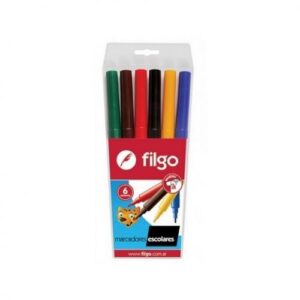 MARCADOR ESCOLAR FILGO X6 BL
