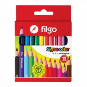 LAPIZ COLOR FILGO PINTO X12 CORTO