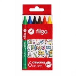 CRAYONES D/CERA FILGO PINTO X6