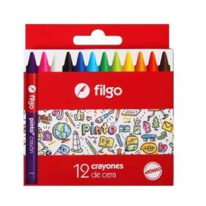 CRAYONES D/CERA FILGO PINTO X12