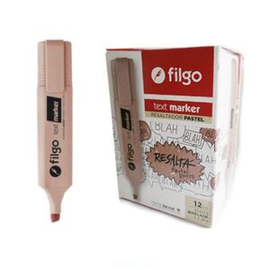 RESALTADOR FILGO TEXT PASTEL BEIGE