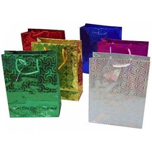 BOLSA HOLOGRAMADA N4 23X27 CM (3463)