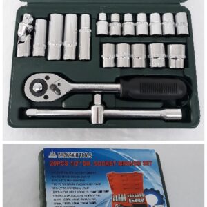 JUEGO DE TUBOS 20 PIEZAS 1/2 20 MM