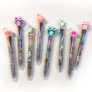 BOLIGRAFO 6 COLORES PERSONAJES (7014)