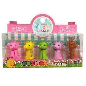 GOMA DE BORRAR ANIMALITOS X5 (7036=