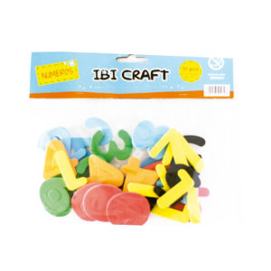 NUMEROS DE GOMA EVA 31 PCS 5 CM DE ALTO