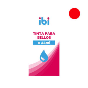 TINTA SELLO 24 ML ROJO