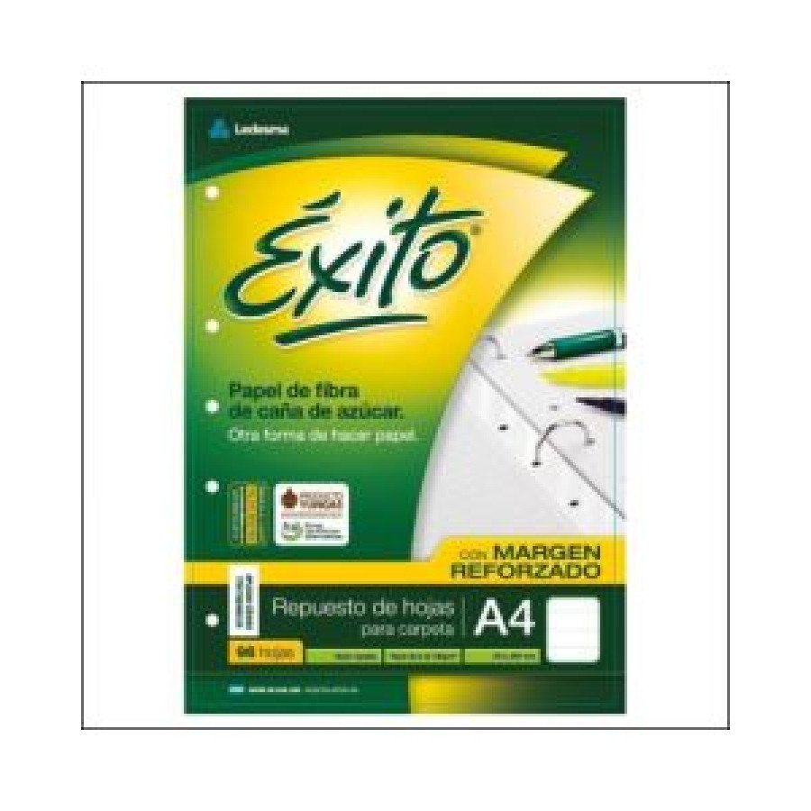 REPUESTO EXITO A4 100 GRS 96 HJS RAYADO