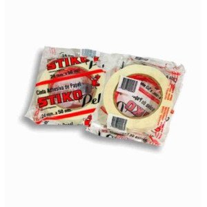 CINTA PAPEL STIKO 18X50 MTRS