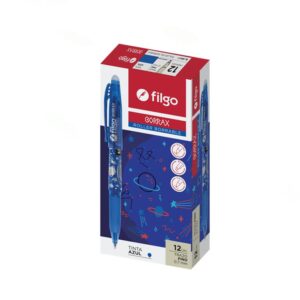 ROLLER BORRABLE RETRACTIL AZUL 0.7MM