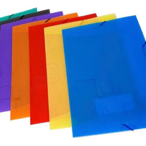 CARPETA DIBUJO N5 C/ELAST. TRANSPARENTE