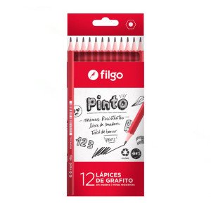 LAPIZ GRAFITO FILGO PINTO HB X12