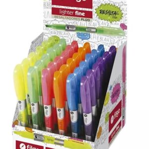 EXHIBIDOR RESALTADOR FILGO FINO FLUO X36