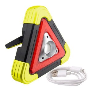 Baliza Portatil Led Recargable Solar Usb Linterna