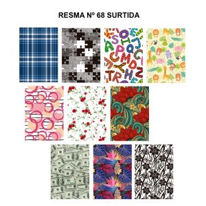 PAPEL REGALO 70X100 CM SURTIDO X50