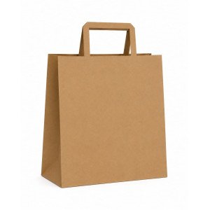 BOLSA PAPEL EKO KRAFT 32X30X12 CM
