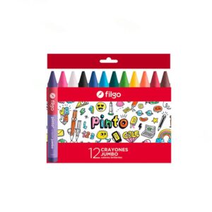 CRAYONES D/CERA GRUESO X12 JUMBO