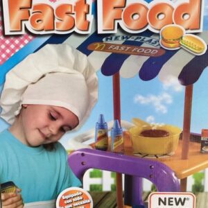 Carro Panchos Hamburguesas Fast Food Playset Orig