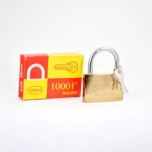 CANDADO BRONCEADO 75 MM