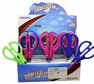 TIJERA ESCOLAR KATANA 13 CM CAJA X24