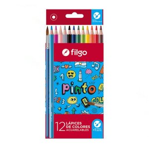 LAPIZ COLOR FILGO X12 ACUARELABLE