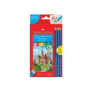 LAPIZ COLOR FABER X12 LARGO