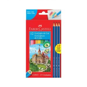 LAPIZ COLOR FABER X12 LARGO