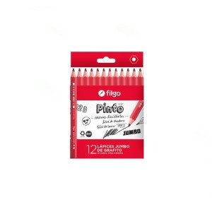 LAPIZ GRAFITO FILGO JUMBO CORTO NEGRO