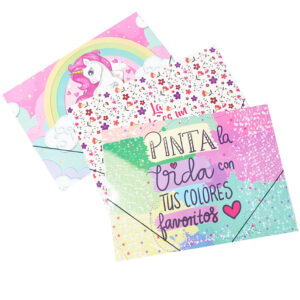 CARPETA DIBUJO N6 C/ELASTICO FANTASIA