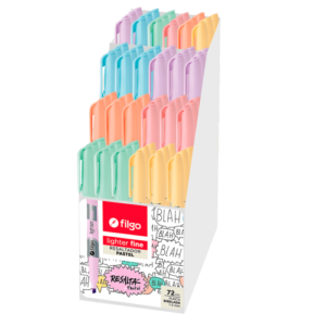 EXHIBIDOR RESALTADOR FILGO FINO PASTEL X72