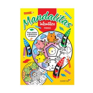 COL MANDALITAS 20X20 CM 4 TITULOS