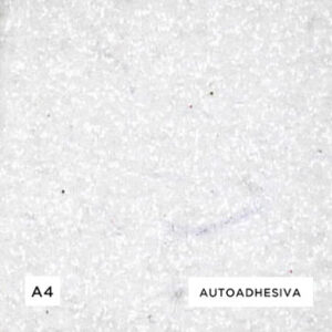 GOMA EVA GLITTER AUT. A4 X5 HJS BLANCO