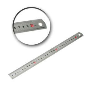 REGLA DE ACERO 30 CM