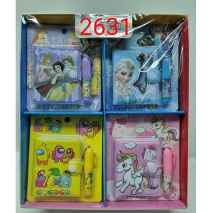ANOTADOR CON BOLIGRAFO CHICO (7024) X24