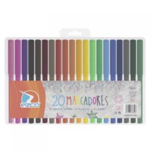 MARCADOR ESCOLAR EZCO X20 BL