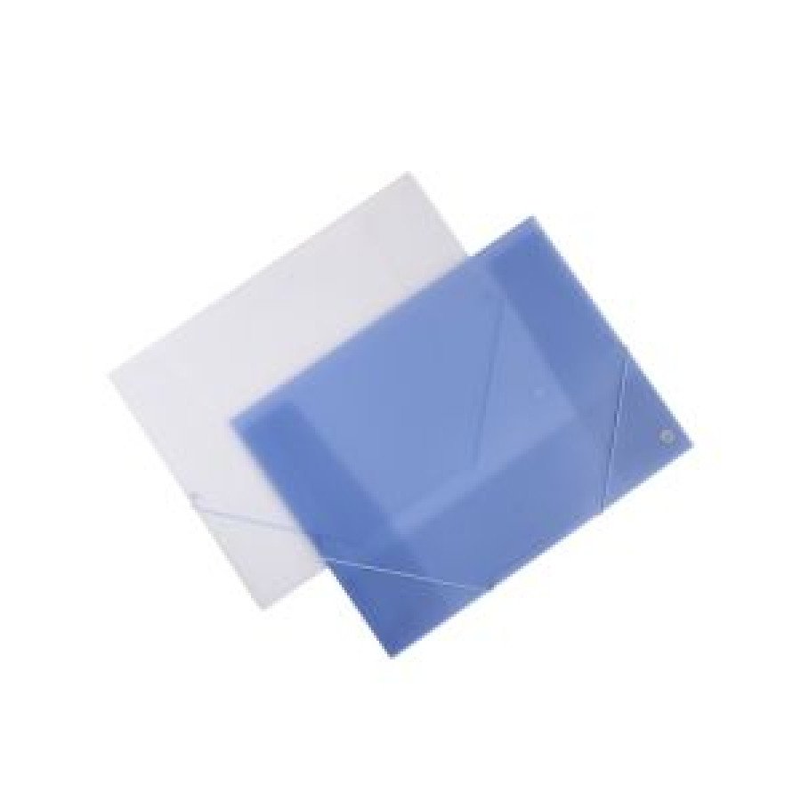 CARPETA N6 PVS 35X50 C/ELASTICO CRISTAL