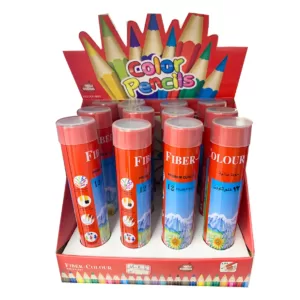 LAPIZ COLOR X12 LATA TUBO 7054