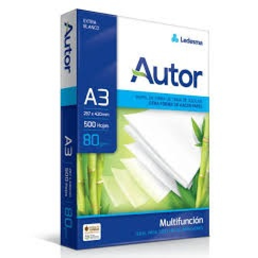 RESMA AUTOR A3 X80 GRS