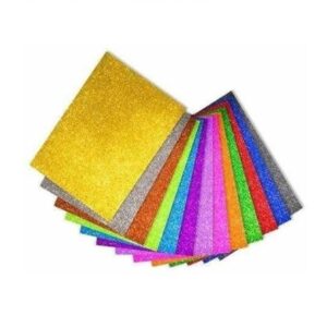 CARTULINA GLITTER ORO/DORADO 35X50 CM X10
