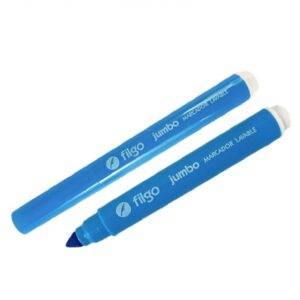 MARCADOR FILGO JUMBO CELESTE