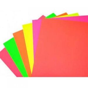 CARTULINA CAPITOLIO FLUO ROSA X100