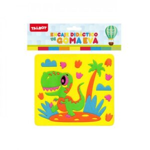 GOMA EVA TALBOT DINO/FRUTAS/PALTA DIDACTICO