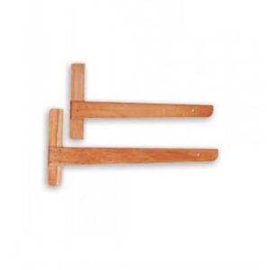 REGLA T RHA MADERA LUSTRADA 70CM PALA DIAG.BISEL.