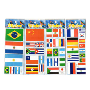 STICKERS CHICO BANDERAS DEL MUNDO