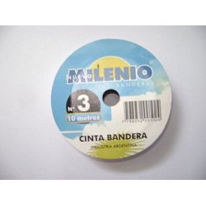CINTA BANDERA NUEVO MILENIO N*3 16MM*10M