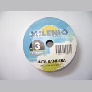 CINTA BANDERA NUEVO MILENIO N*3 16MM*10M