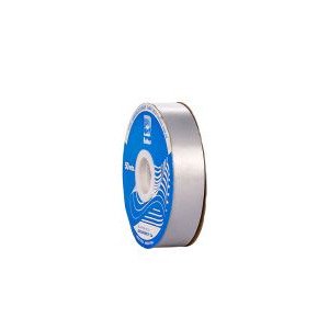 CINTA MO?O LISA 20 MM X25 MTRS PLATA