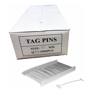 TAG PIN P/ROPA MOTEX REGULAR 25MM CJ X5000