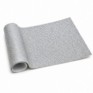 GOMA EVA GLITTER CBX PLATA